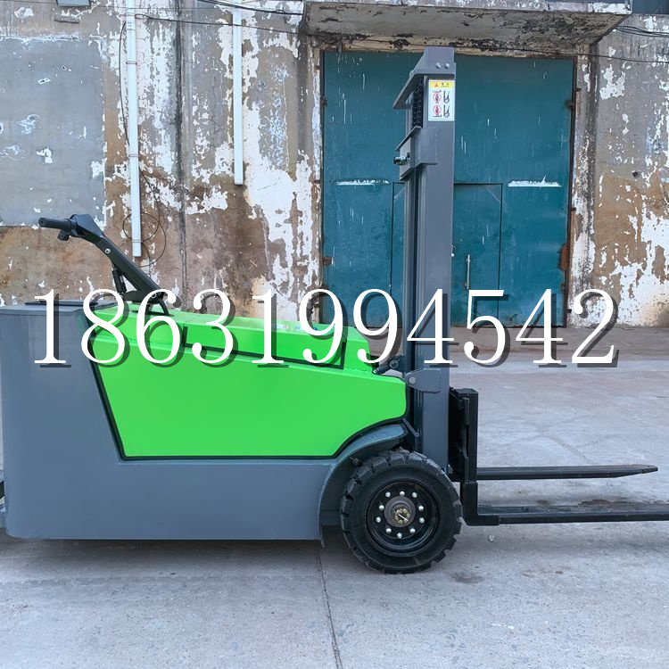 长武县小型电动叉车1吨2吨步行站驾式电瓶堆高充电装卸车液压升降车铲车